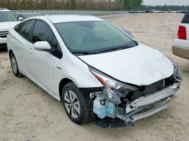 JTDKARFU0H3029951 - 2017 TOYOTA PRIUS WHITE photo 1