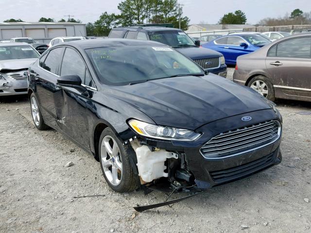 3FA6P0G76GR170033 - 2016 FORD FUSION S BLACK photo 1