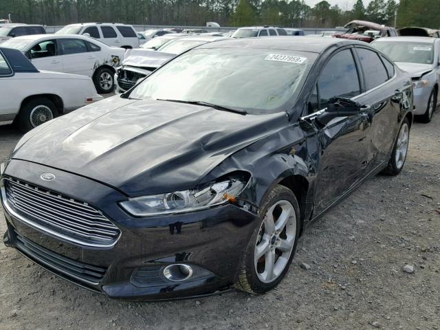 3FA6P0G76GR170033 - 2016 FORD FUSION S BLACK photo 9