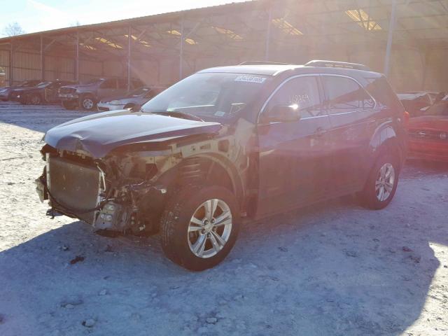 2GNALBEK3E6313938 - 2014 CHEVROLET EQUINOX LT GRAY photo 2