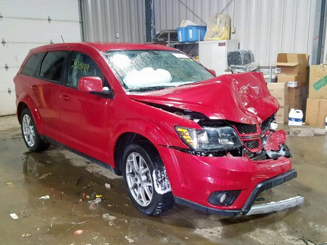 3C4PDCEG1FT552631 - 2015 DODGE JOURNEY R/ RED photo 1