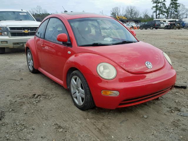 3VWCA21C9YM494640 - 2000 VOLKSWAGEN NEW BEETLE წითელი ფოტო 1