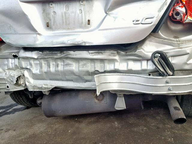 JTKDE177170165151 - 2007 TOYOTA SCION TC SILVER photo 9