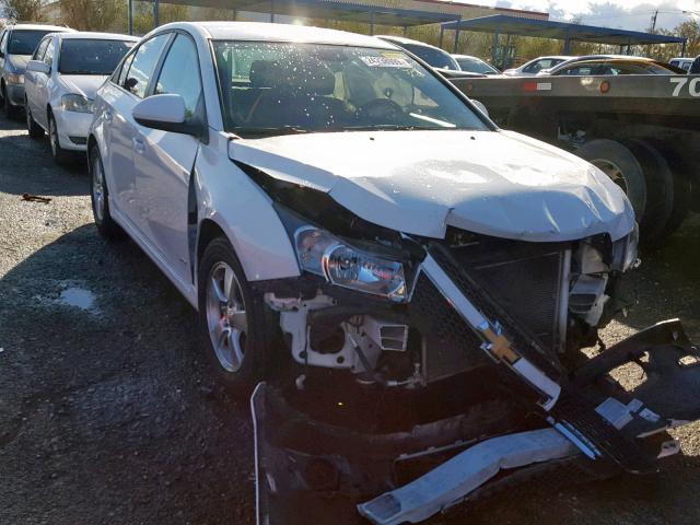 1G1PC5SB3D7168495 - 2013 CHEVROLET CRUZE LT WHITE photo 1