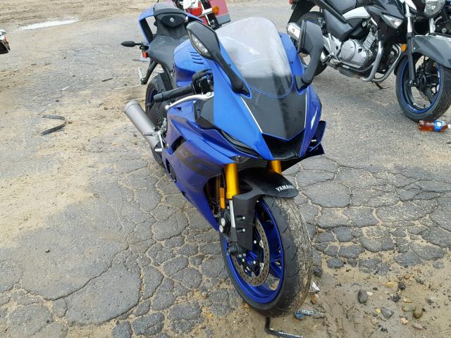 JYARJ28E4JA003121 - 2018 YAMAHA YZFR6 BLUE photo 1