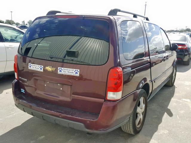 1GNDV33188D114610 - 2008 CHEVROLET UPLANDER L Qırmızı foto 4