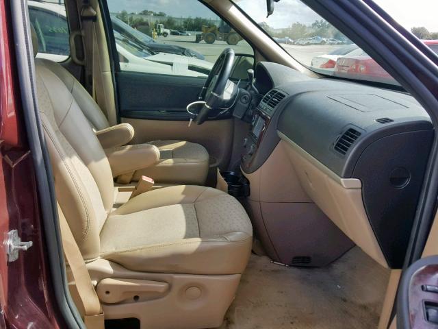 1GNDV33188D114610 - 2008 CHEVROLET UPLANDER L Qırmızı foto 5