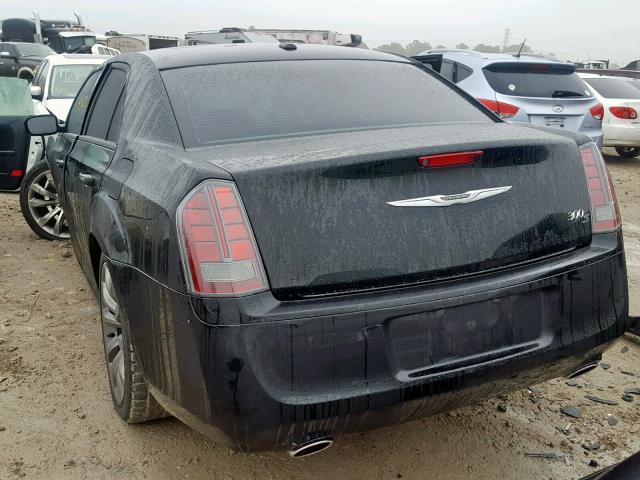 2C3CCABG9EH355485 - 2014 CHRYSLER 300 S BLACK photo 3