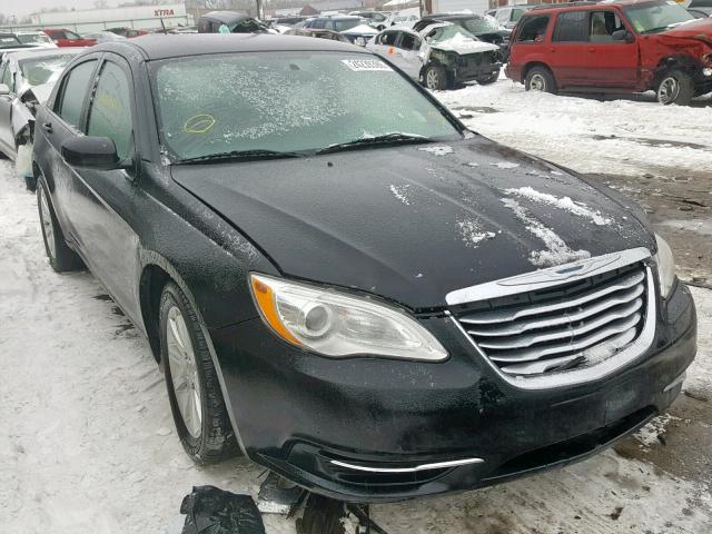 1C3CCBBG9EN106083 - 2014 CHRYSLER 200 TOURIN BLACK photo 1