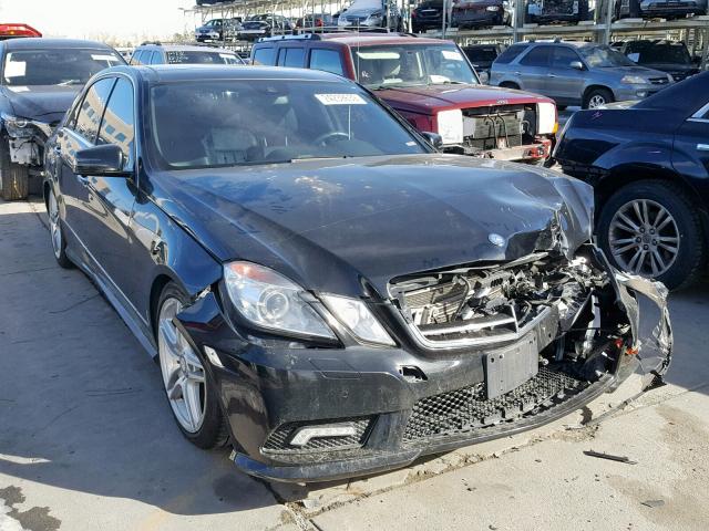 WDDHF9AB3BA304125 - 2011 MERCEDES-BENZ E 550 4MAT BLACK photo 1