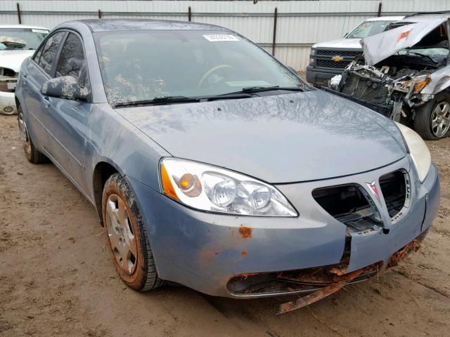 1G2ZF58B474174136 - 2007 PONTIAC G6 VALUE L BLUE photo 1