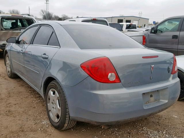 1G2ZF58B474174136 - 2007 PONTIAC G6 VALUE L BLUE photo 3