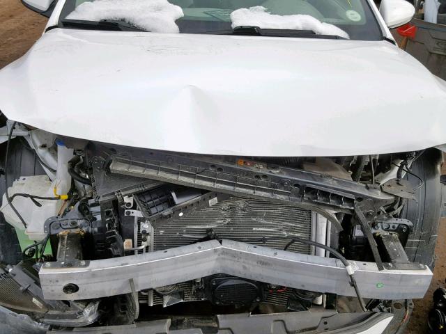 KMHC75LC1HU026506 - 2017 HYUNDAI IONIQ SEL WHITE photo 7