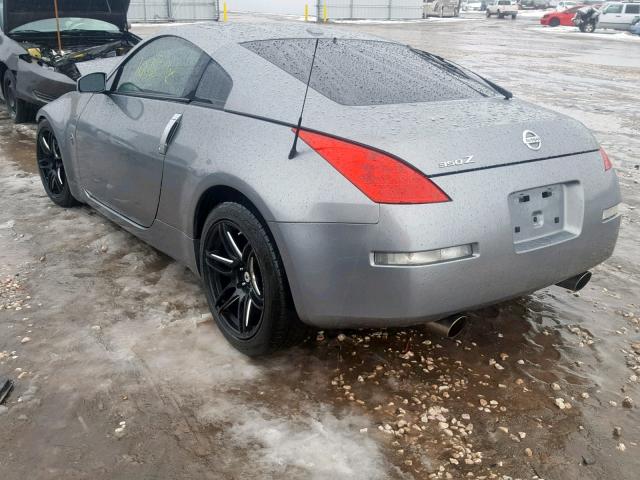 JN1AZ34D56M306057 - 2006 NISSAN 350Z COUPE GRAY photo 3