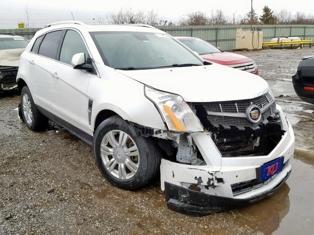 3GYFNAE34CS587265 - 2012 CADILLAC SRX LUXURY WHITE photo 1