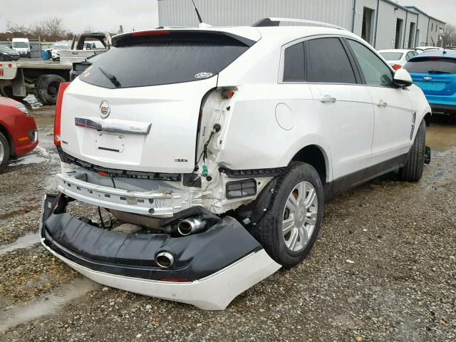 3GYFNAE34CS587265 - 2012 CADILLAC SRX LUXURY WHITE photo 4