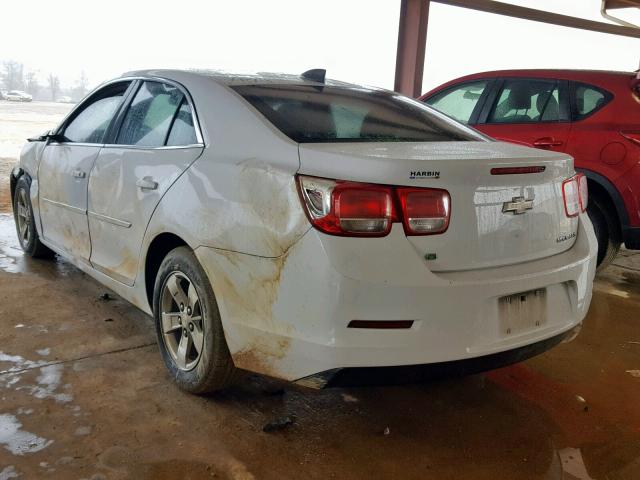 1G11B5SL7FF211391 - 2015 CHEVROLET MALIBU LS WHITE photo 3