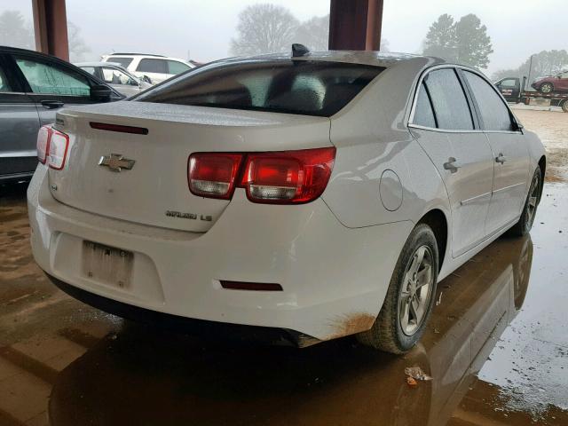 1G11B5SL7FF211391 - 2015 CHEVROLET MALIBU LS WHITE photo 4