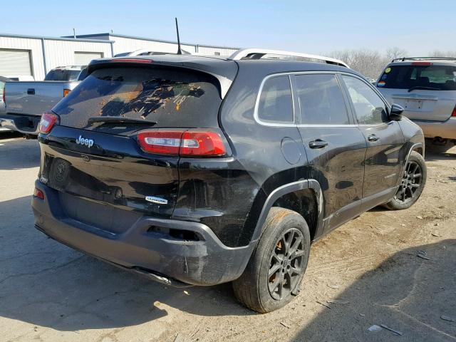 1C4PJLCB8JD551507 - 2018 JEEP CHEROKEE L BLACK photo 4