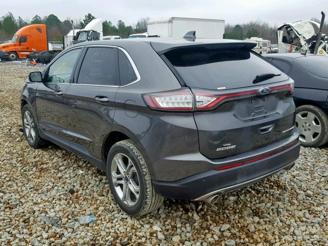 2FMPK3K85GBB05828 - 2016 FORD EDGE TITAN GRAY photo 3