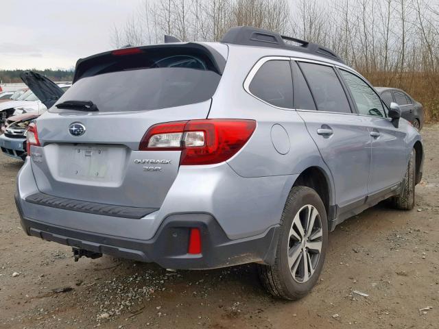 4S4BSENC5J3271411 - 2018 SUBARU OUTBACK 3. GRAY photo 4