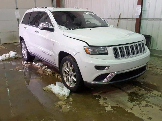 1C4RJFJT5EC154547 - 2014 JEEP GRAND CHER WHITE photo 1