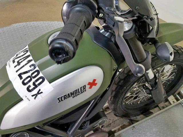 ML015ANM7GT010105 - 2016 DUCATI SCRAMBLER GREEN photo 14