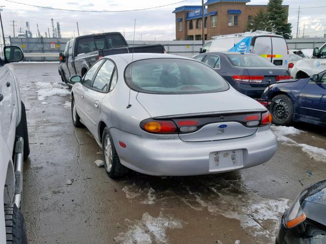 1FALP52U1VG279565 - 1997 FORD TAURUS GL SILVER photo 3