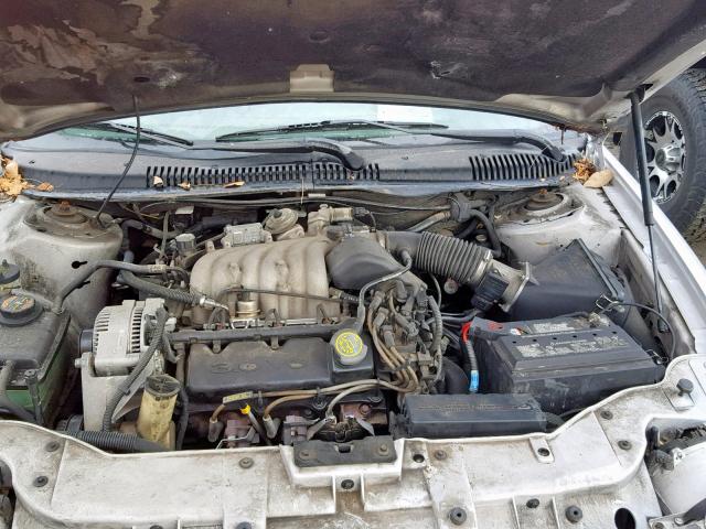 1FALP52U1VG279565 - 1997 FORD TAURUS GL SILVER photo 7