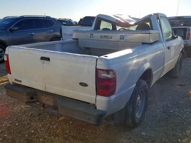 1FTYR10D32PA39970 - 2002 FORD RANGER WHITE photo 4