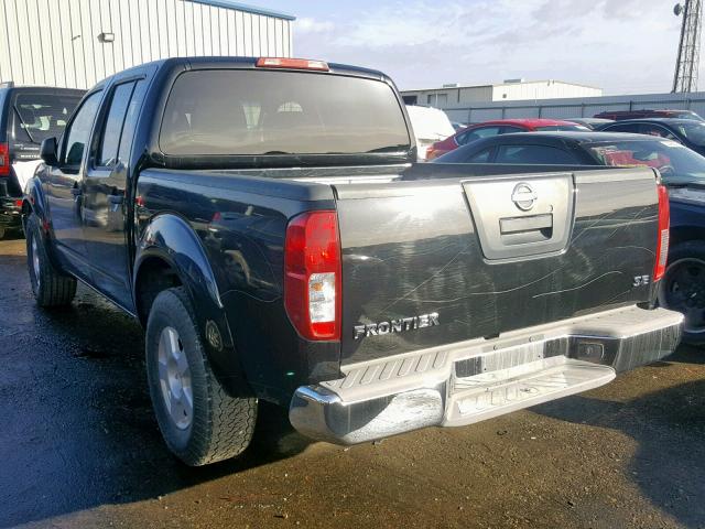 1N6AD07U28C414051 - 2008 NISSAN FRONTIER C BLACK photo 3