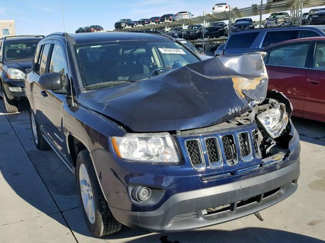 1J4NT1FB7BD162077 - 2011 JEEP COMPASS SP BLUE photo 1