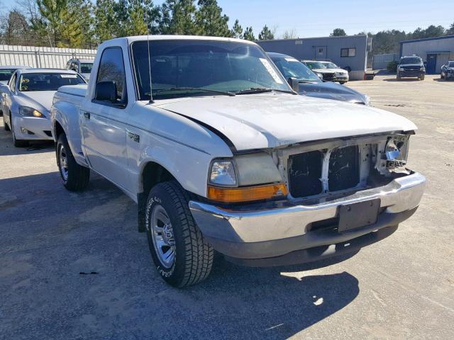 1FTYR10C3XPA06756 - 1999 FORD RANGER WHITE photo 1