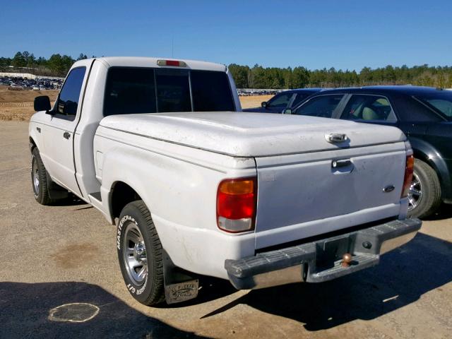 1FTYR10C3XPA06756 - 1999 FORD RANGER WHITE photo 3