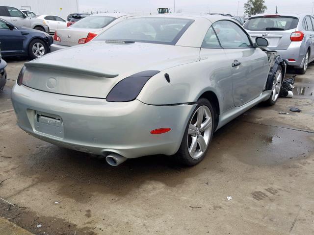 JTHFN48Y920008306 - 2002 LEXUS SC 430 SILVER photo 4