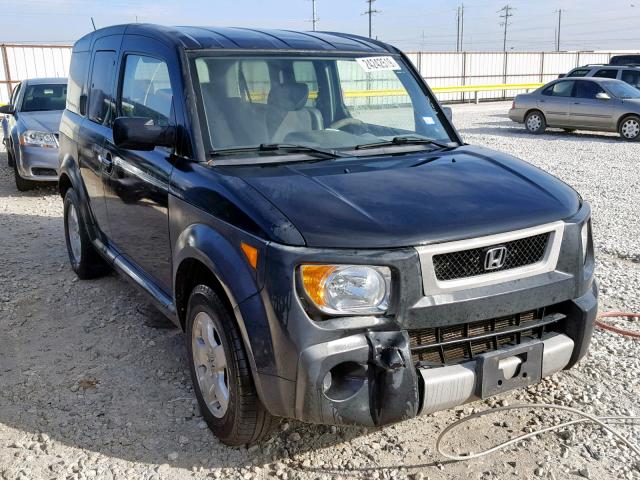 5J6YH28645L014290 - 2005 HONDA ELEMENT EX BLACK photo 1