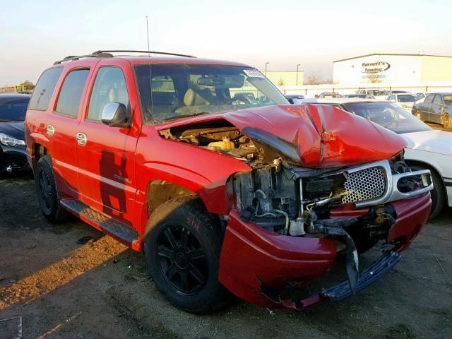 1GKEK63U91J310696 - 2001 GMC DENALI RED photo 1