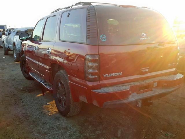 1GKEK63U91J310696 - 2001 GMC DENALI RED photo 3