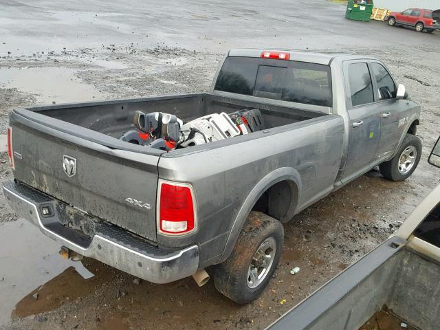 3C63R3JL2DG559815 - 2013 RAM 3500 LARAM SILVER photo 4