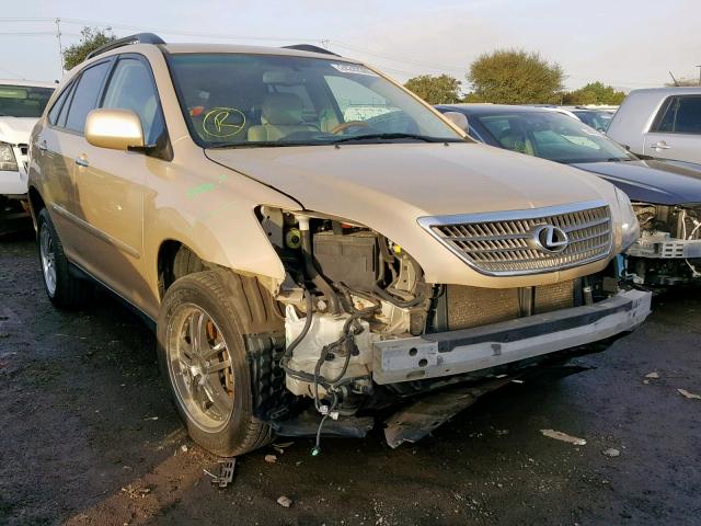 JTJHW31U582046442 - 2008 LEXUS RX 400H BEIGE photo 1