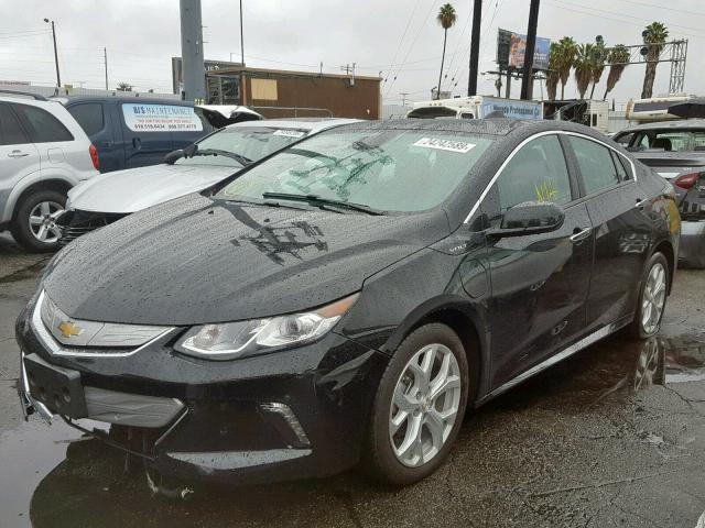 1G1RD6S54HU111624 - 2017 CHEVROLET VOLT PREMI BLACK photo 2