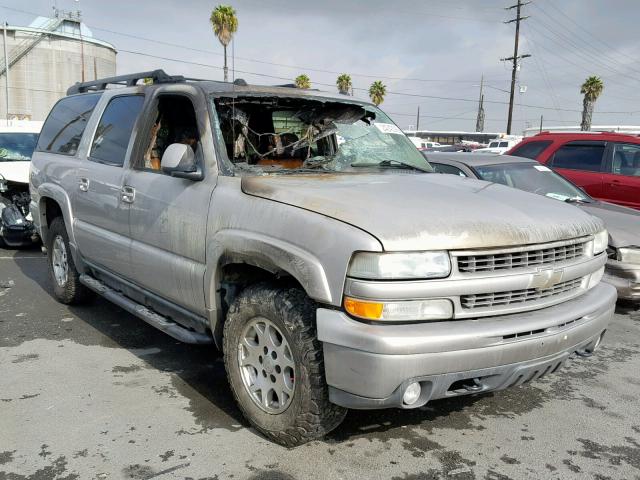 3GNFK16T74G260089 - 2004 CHEVROLET SUBURBAN K SILVER photo 1