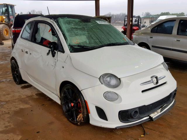 3C3CFFFH8CT382513 - 2012 FIAT 500 ABARTH WHITE photo 1