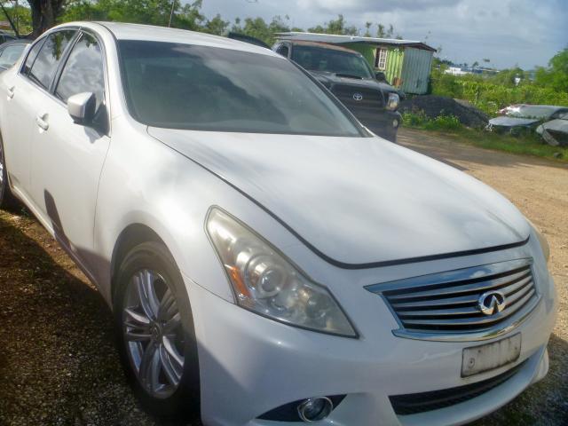 JN1CV6AP9BM506485 - 2011 INFINITI G37 BASE WHITE photo 1