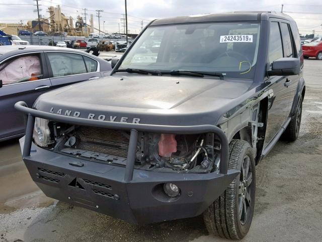 SALAG25489A494910 - 2009 LAND ROVER LR3 HSE BLACK photo 2