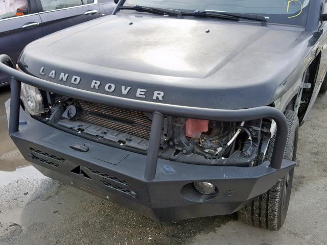 SALAG25489A494910 - 2009 LAND ROVER LR3 HSE BLACK photo 9