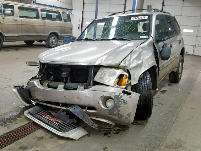 1GKDT13S022103295 - 2002 GMC ENVOY GRAY photo 2