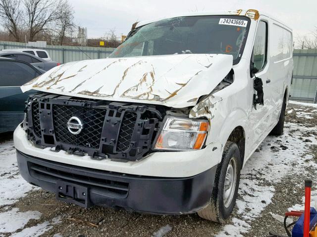 1N6BF0KY4HN803643 - 2017 NISSAN NV 1500 S WHITE photo 2