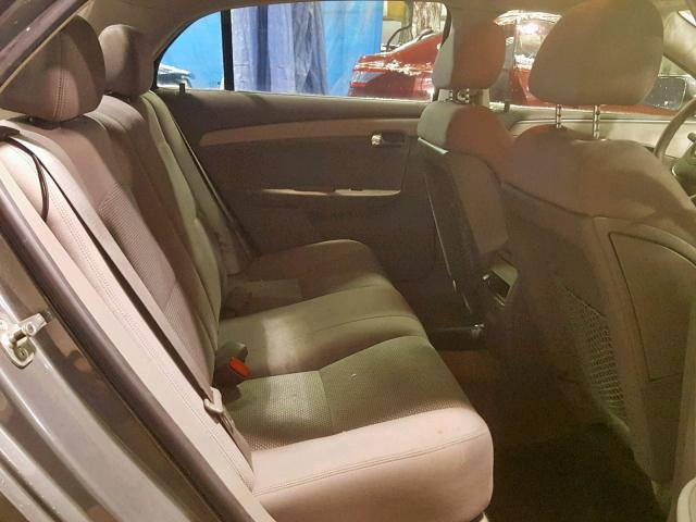 1G1ZH57B09F233058 - 2009 CHEVROLET MALIBU 1LT GRAY photo 6