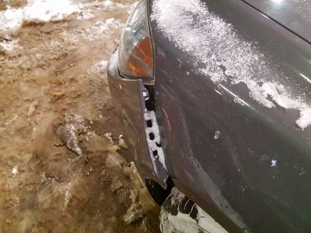 1G1ZH57B09F233058 - 2009 CHEVROLET MALIBU 1LT GRAY photo 9